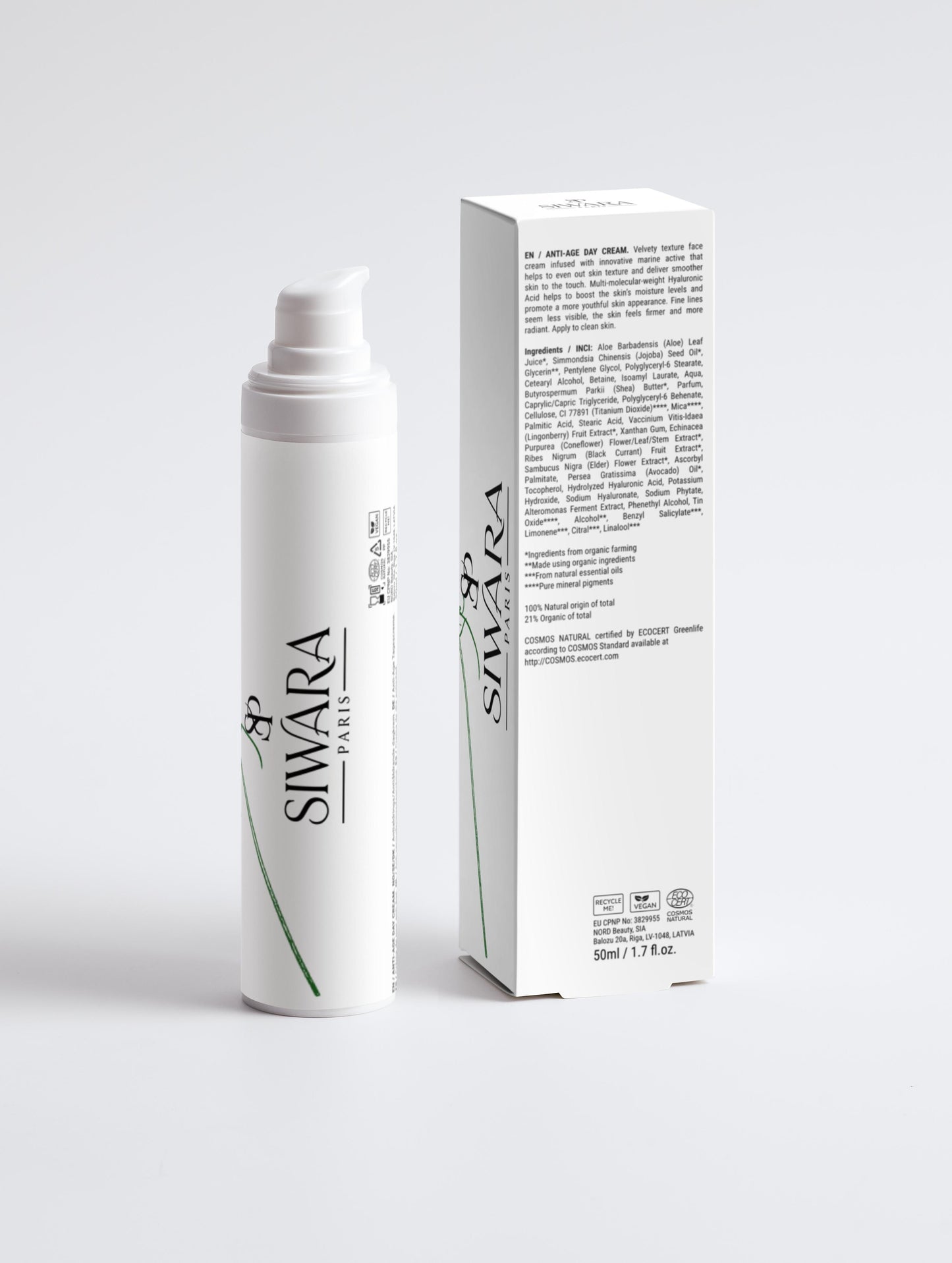 Anti-aging day cream
