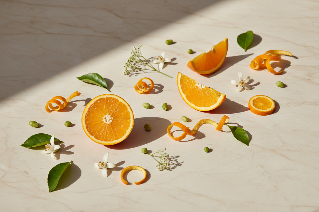 Vitamine C pour une peau éclatante - Agrumes frais et ingrédients naturels SIWARA PARIS