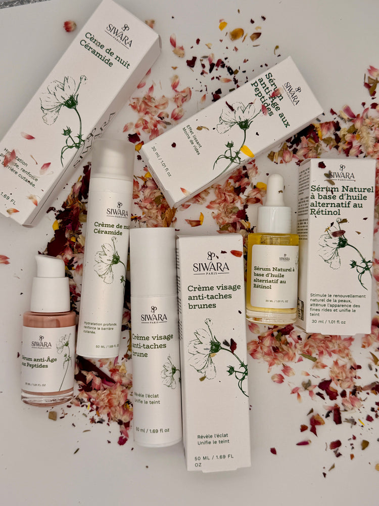 Collection soin visage haute gamme SIWARA PARIS 