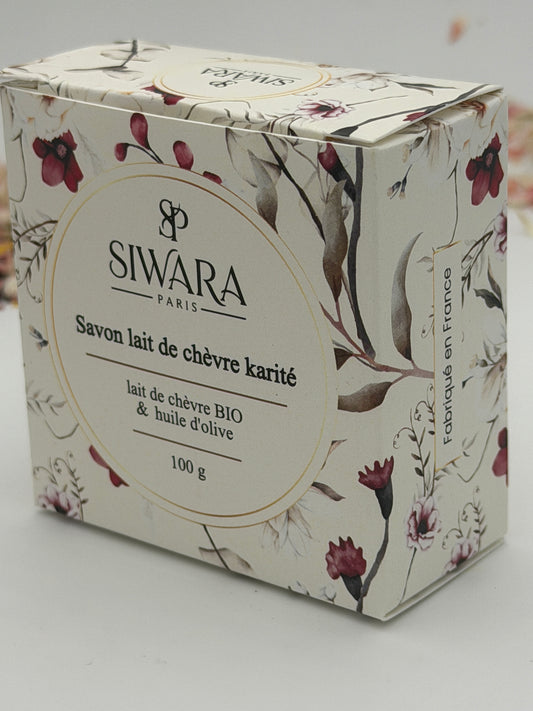Savon au Lait de chèvre Bio - Karité & Huile d'olive