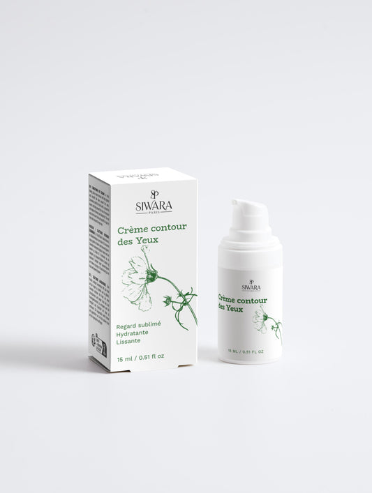 Crème contour des yeux hydratante anti-âge pour peau délicate du contour de l'œil SIWARA PARIS