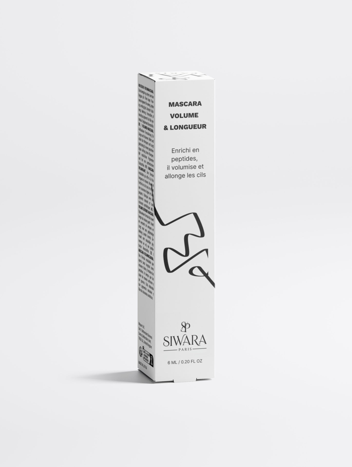 Mascara Allongeant & Volumisant aux Peptides